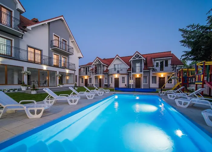 בית אירוח Rewit Z Podgrzewanym Basenem רבאל